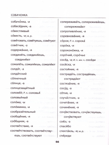 Русский язык 1-4 класс. Словарик Орфографический