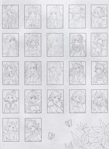 Anime Art. Чайная церемония. Книга для творчества в стиле аниме и манга