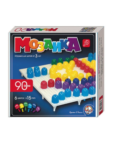 Мозаика d15/6 цв/90 эл/1 поле