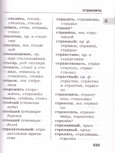 Новый орфографический словарь русского языка для школьников с приложениями и грамматикой