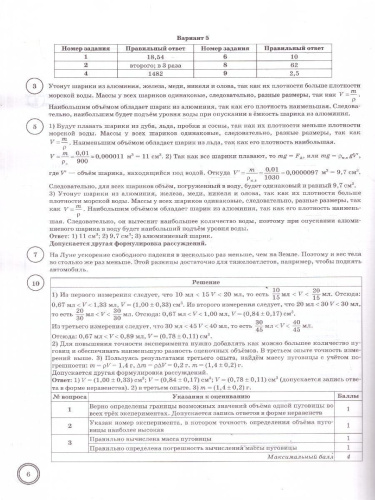 ВПР Физика 7 класс. Типовые задания. 10 вариантов. ФГОС Новый