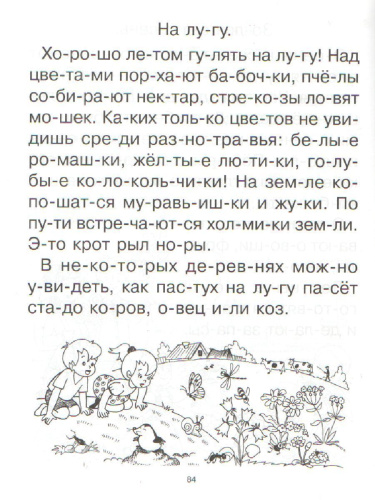 Первые шаги к чтению (готовимся к чтению)