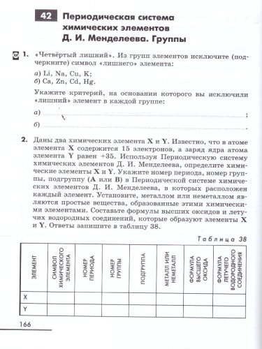 Химия 8 класс. Рабочая тетрадь. С тестовыми заданиями ЕГЭ. Вертикаль. ФГОС