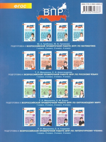 Читательский дневник Контрольное пособие для проверки техники чтения 1-4 класс