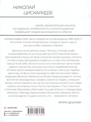 Мой театр. Цискаридзе Н. /МойТеатр