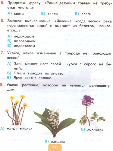 Окружающий мир 2 класс. Тесты. К учебнику А.А. Плешакова. Часть 2. ФГОС