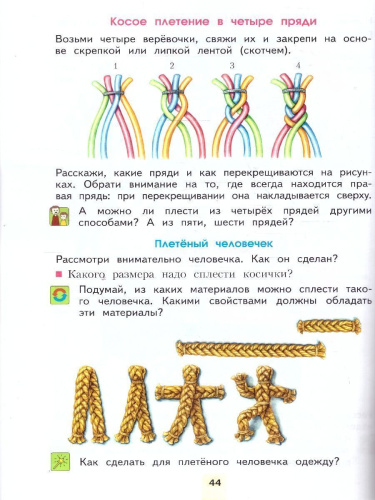 Технология 2 класс. Учебное пособие