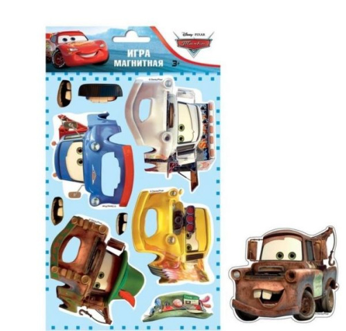 Магнитная игра Тачки Мэтр с маркировкой Disney/Pixar