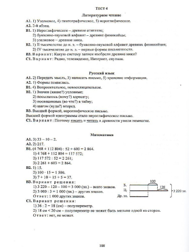 Комплексные итоговые работы 4 класс. ФГОС