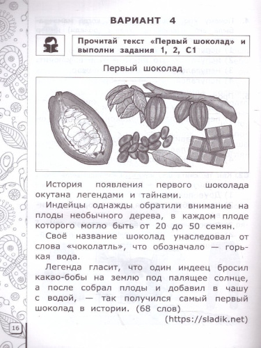 ВПР Читательская грамотность 1 класс. 11 вариантов. ФГОС
