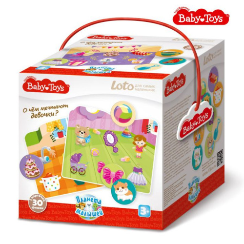 Лото для самых маленьких "О чем мечтают девочки" BABY TOYS