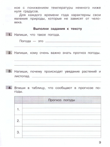 Окружающий мир 2 класс. Самостоятельные работы на основе работы с текстами