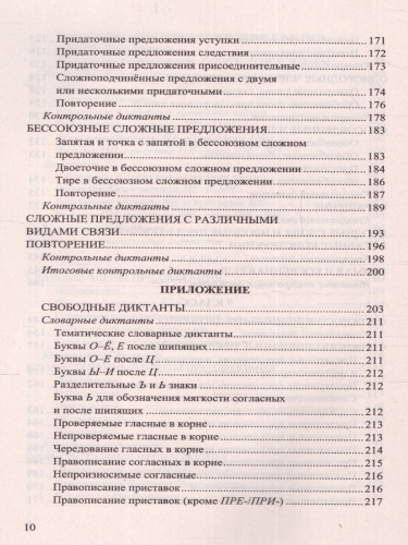 Русский язык 5, 6, 7, 8, 9 класс. Диктанты. ФГОС