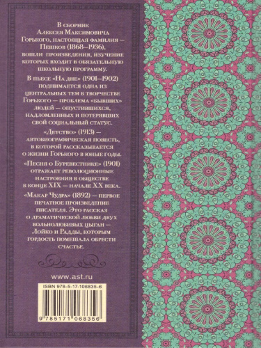 На дне. Детство. Песня о Буревестнике. Макар Чудра. Классика для школьников