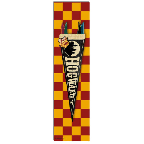 Гарри Поттер. Закладка с резинкой. Флаг (Хогвартс) / Вселенная Harry Potter/ Гарри Поттер