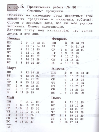 Окружающий мир 2 класс. Рабочая тетрадь в 2-х частях. Часть 2. ФГОС
