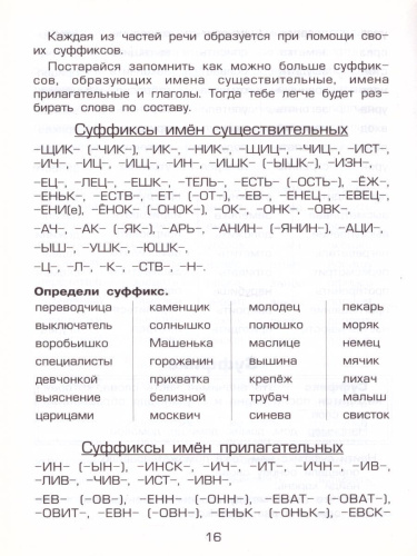 Как научить Вашего ребенка разбирать слова по составу