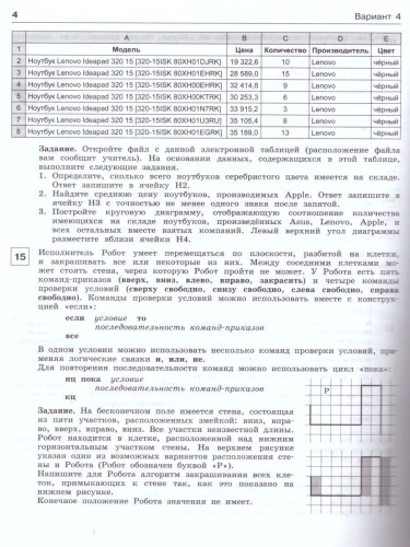 Информатика 9 класс. Итоговая контрольная работа