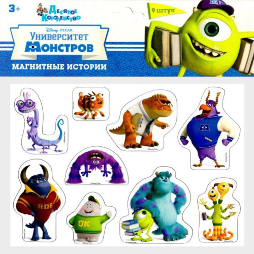 Магниты "Университет Монстров"