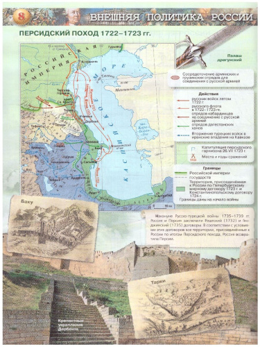 История России 8 класс. Атлас. (ФП2022) ФГОС