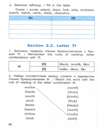 Английский язык 3 класс. School English. Тренажер по чтению