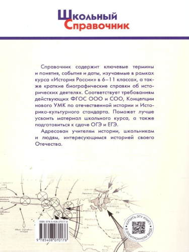 Справочник по истории России. 6-10 кл. НОВЫЙ ФГОС (Вако)