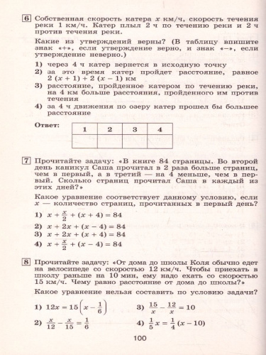 Алгебра 7 класс. Тематические тесты к учебнику Дорофеева