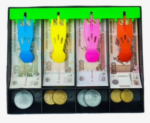 ZABIAKA игровой набор "Мой магазин" рубли №SL-01752 (Буква-Ленд)