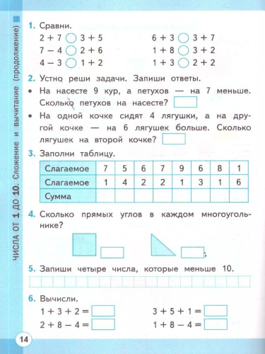 Математика 1 класс. Рабочая тетрадь к учебнику Моро. Часть 2. ФГОС Новый