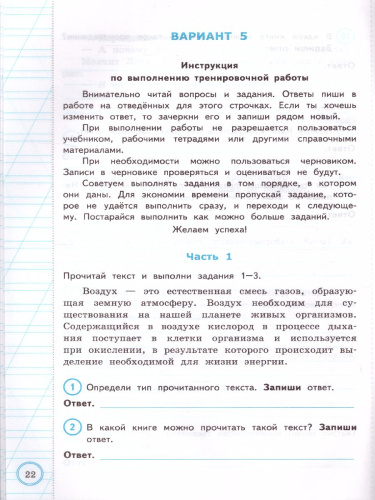 ВПР Литературное чтение 3 класс. Практикум. ФГОС