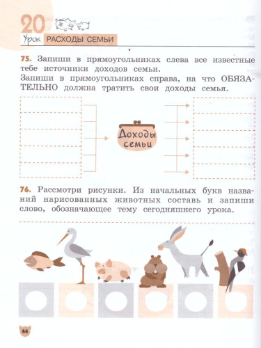 Экономика 2 класс. Тетрадь творческих заданий. ФГОС