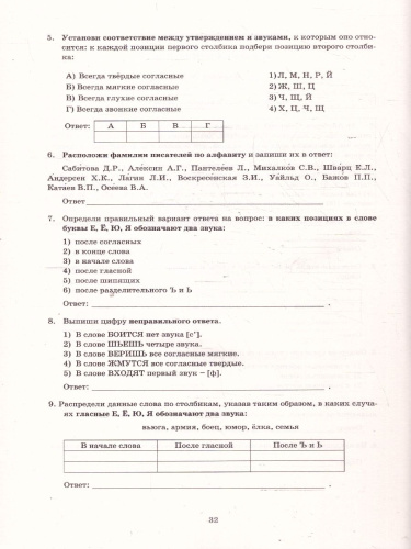 Русский язык 5 класс. Мониторинг успеваемости. Готовимся к ВПР