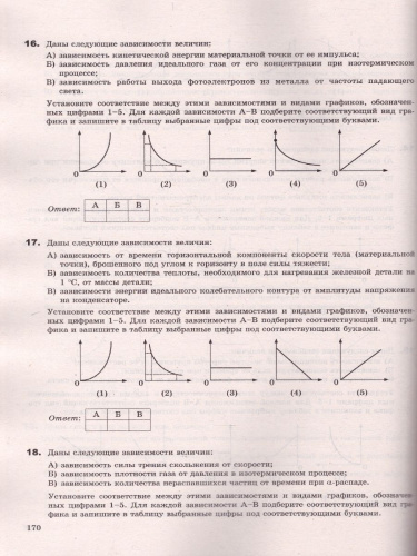 ЕГЭ 2022 Физика Тренажер