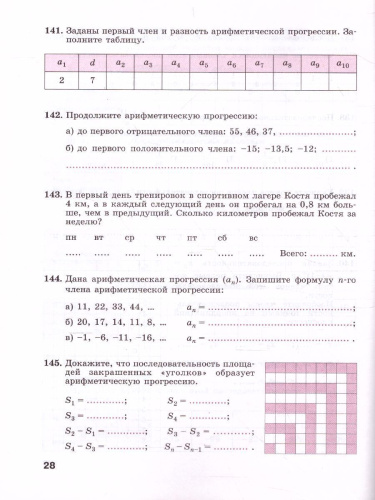 Алгебра 9 класс. Рабочая тетрадь в 2-х частях. Часть 2. К учебнику Никольского. ФГОС