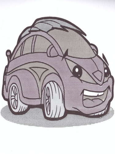 Водная раскраска Грузовичок