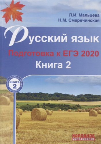 Русский язык. Подготовка к ЕГЭ 2020. Книга 2