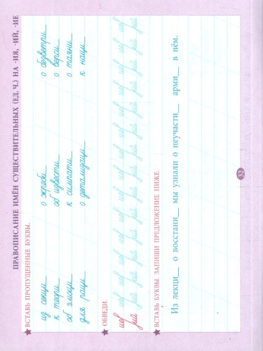 Русский язык 5 класс. Проверка орфографии и чистописания