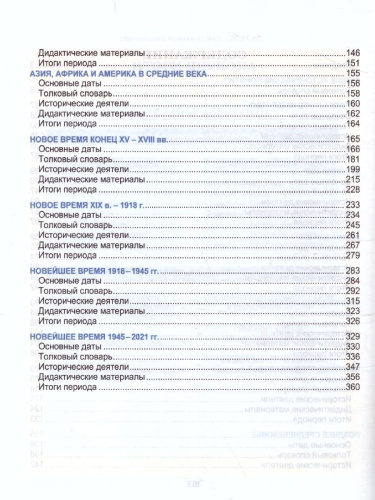 Всемирная история. Весь школьный курс в таблицах