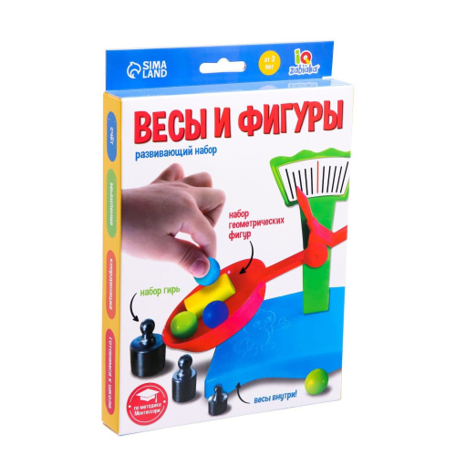 Развивающий набор "Весы и фигуры"