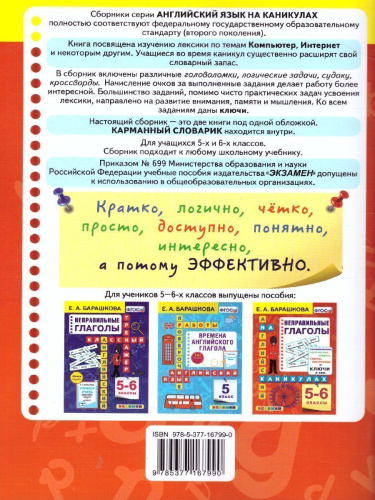 Английский язык 5-6 класс. Компьютер, интернет и другие темы. ФГОС