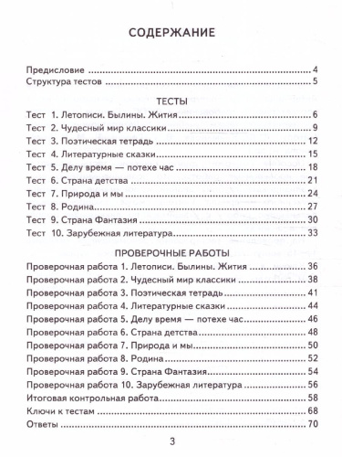 КИМ Литературное чтение 4 класс. Итоговая аттестация. ФГОС