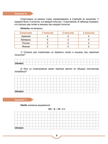 ВПР. Всероссийская проверочная работа. 4 кл. Математика. Типовые проверочные раб.Тренажер/В(Планета)