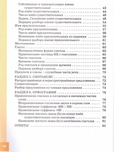 Русский язык 3 класс Тренажер-справочник
