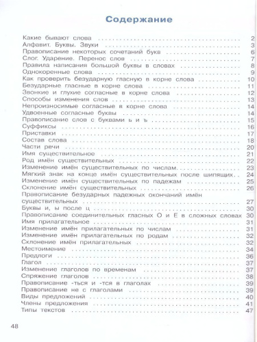 Русский язык 1-4 классы