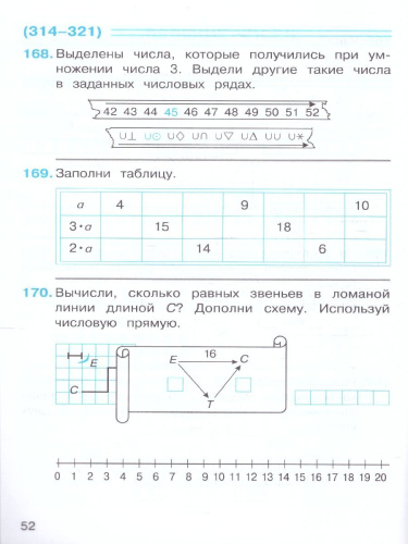 Математика 2 класс. Рабочая тетрадь № 2. К новому учебному пособию
