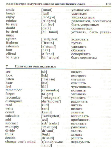 Как быстро выучить много английских слов