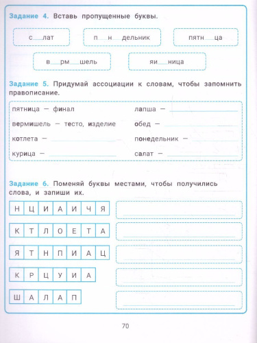 Словарные слова: развитие орфографической грамотности у учеников 1-2 классов