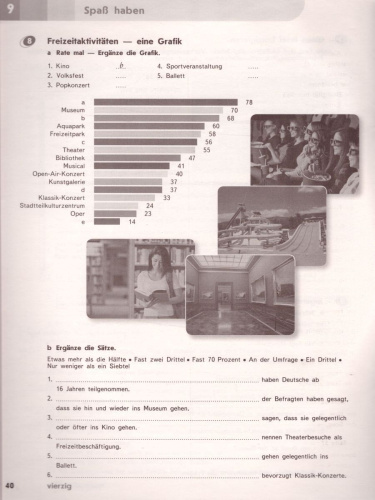 Немецкий язык 9 класс. Рабочая тетрадь (в комплекте с CD). ФГОС