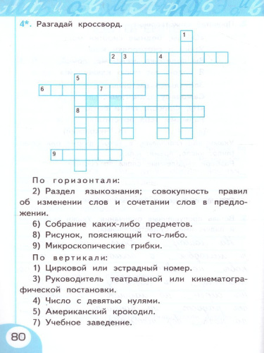 Русский язык 4 класс. Рабочая тетрадь. Часть 2. УМК "Перспектива". ФГОС