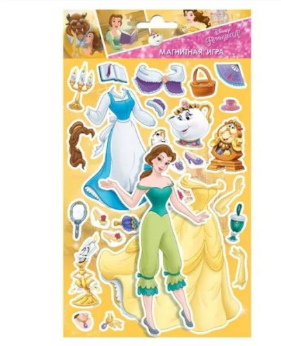 Магнитная игра Принцесса Disney с маркировкой Disney (дизайн 2)